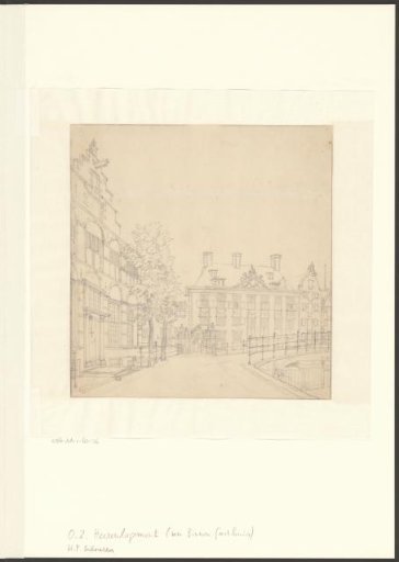 View of the Oudezijds Heerenlogement from the Oudezijds Voorburgwal