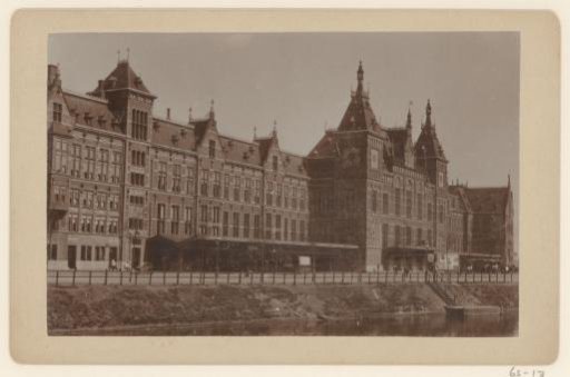 View of Amsterdam Central Station