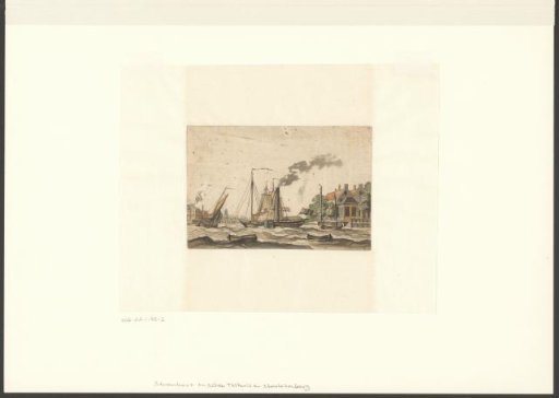 View of the IJ with a Steamboat