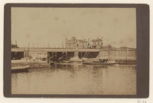 View of a railway station in Amsterdam