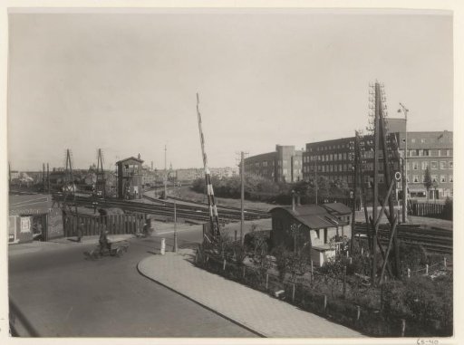 Railway Crossing at the Overamstelstraat in Amsterdam