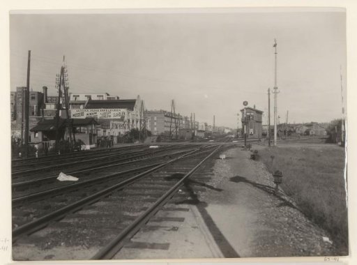 Railway Crossing and Switch at the Overamstelstraat in Amsterdam
