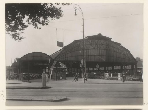 View of Amsterdam Weesperpoort Station