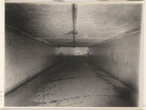 Pedestrian tunnel at Amsterdam Weesperpoort Station