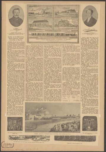 Article on the origin and opening of the first railway line between Amsterdam and Haarlem