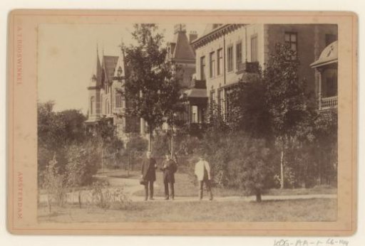Three men in Vondelpark, Amsterdam