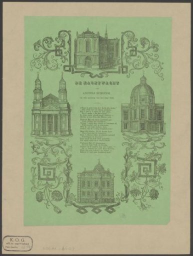 New Year's Wish from the Amsterdam Night Watch for the Year 1855