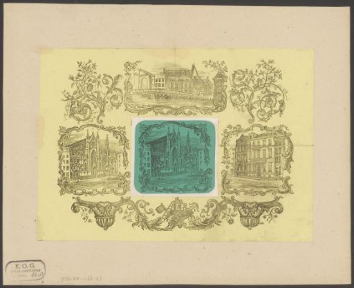 New Year's greeting from the Amsterdam night watch for the year 1860