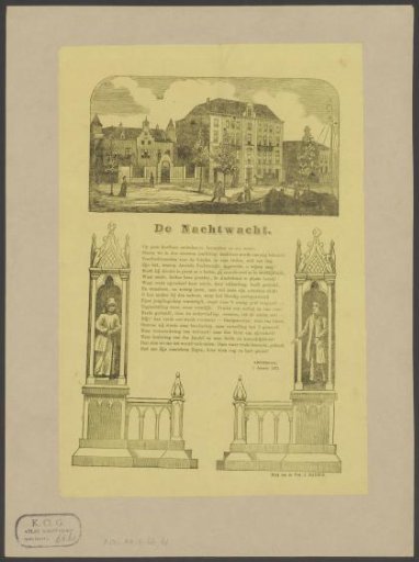 New Year's Wish of the Amsterdam Night Watch for the Year 1871