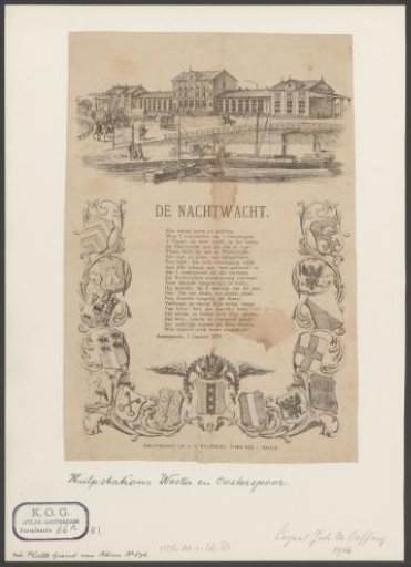 New Year's Wish of the Amsterdam Night Watch for the Year 1879