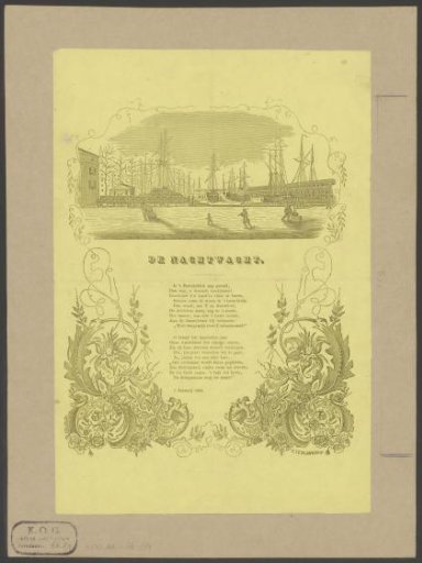 New Year's Wish from the Amsterdam Night Watch for the Year 1863