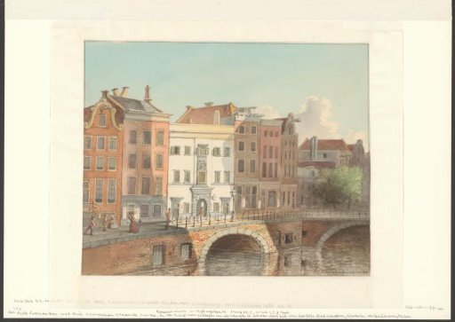 View of the Nieuwezijds Voorburgwal with the Old Post Office