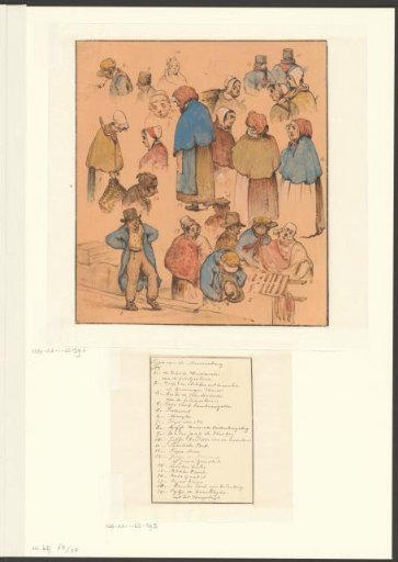 Composition with Amsterdam types from the Nieuwenbrug