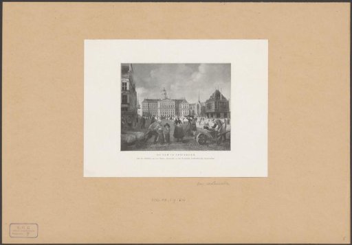 View of the Town Hall, the New Church, and the Waag on the Dam