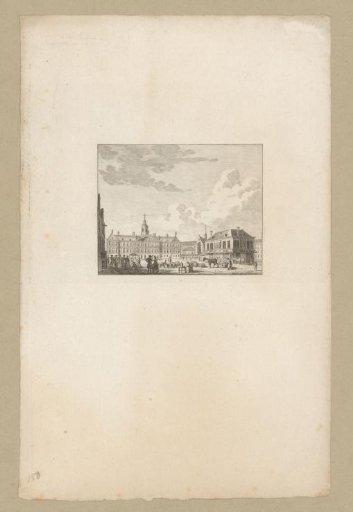 View of the Town Hall and the Waag on the Dam