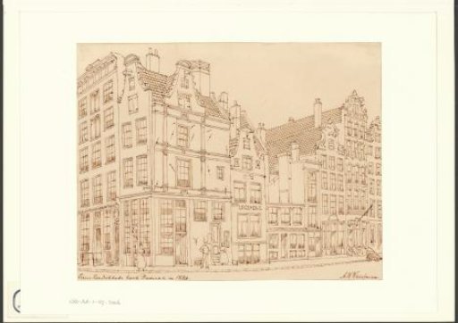 View of the Prins Hendrikkade, corner of the Damrak