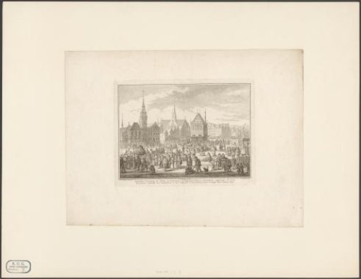 Copper Monday with a Lepers' Procession in Amsterdam, 1604