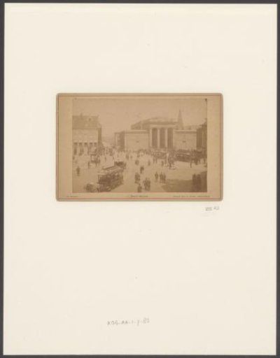 View of the Beurs van Zocher