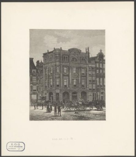 View of the house of the firm P.G.C. Hajenius