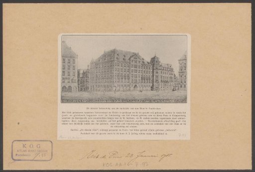 View of the building of Peek & Cloppenburg on the Dam