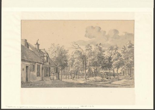 View of the Roomtuintjes and the Muiderpoort