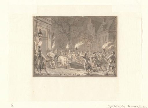 Corpse of Daniel Raap Secretly Transported to the Oude Kerk for Burial