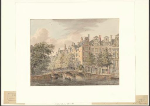 View of the Herengracht, corner of the Leidsegracht