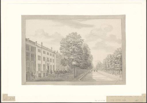 View of the bend in the Herengracht, looking towards the Leidsestraat