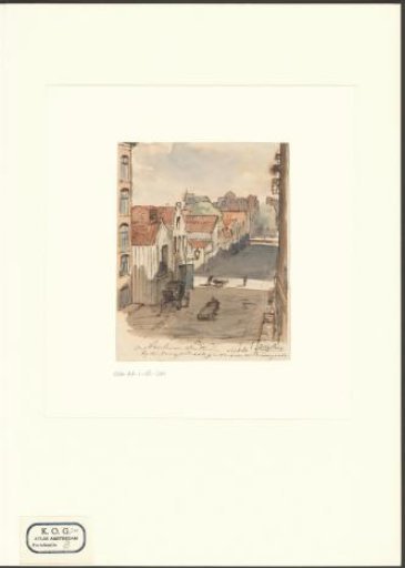 View of the Haarlemmer Houttuinen at the Buiten Oranjestraat, looking towards the Prinsengracht