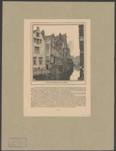 View of the Grimnessesluis