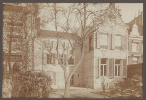 View of the rear facade of Herengracht 264