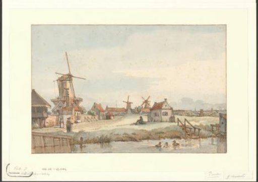View of the military penal settlement at Funen