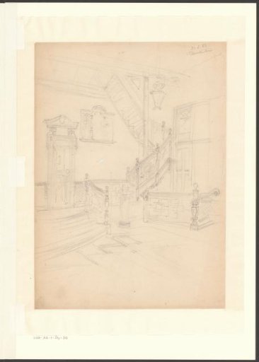 View of the Hall of the Broekerhuis