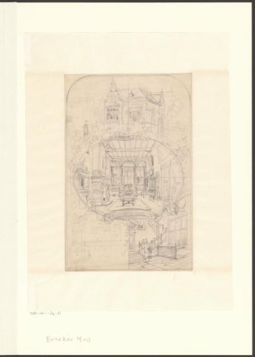Views of the Interior and Exterior of the Broekerhuis