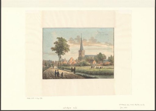 View of Diemen from the southwest