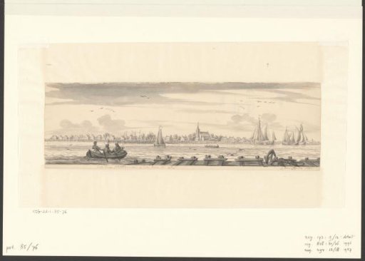 View of Schellingwoude from the IJ