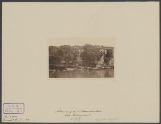 View of the Shipyard at the Tweede Kostverlorenkade, Corner of Bellamystraat