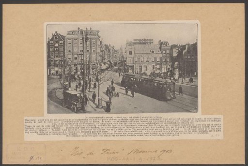 View of the Leidsestraat from the Leidseplein