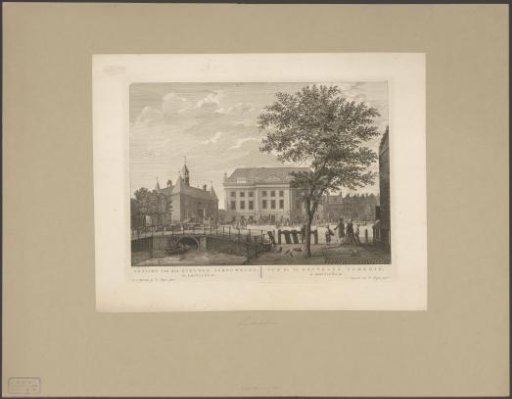 View of the theatre on the Leidseplein in Amsterdam