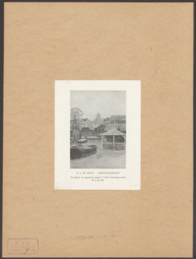 View of the Lijnbaansgracht