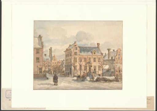 View of the newly built houses in the Leidsestraat