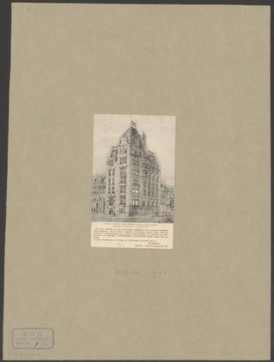 View of the First Dutch Life Insurance Bank
