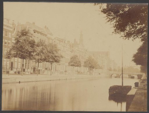 View of the Keizersgracht with the Westerkerk