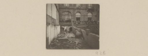 View of the demolition of the premises of jeweler Roelof Citroen