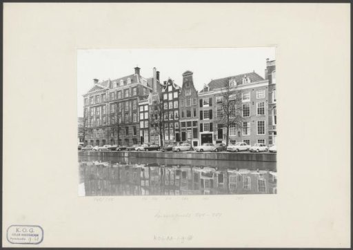 View of Keizersgracht 545-567
