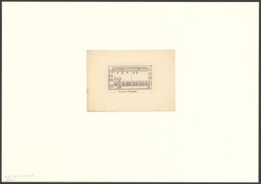 View of Frascati in Amsterdam