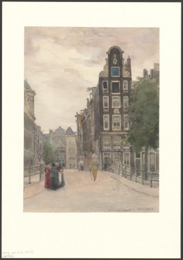 View of the Kloveniersburgwal