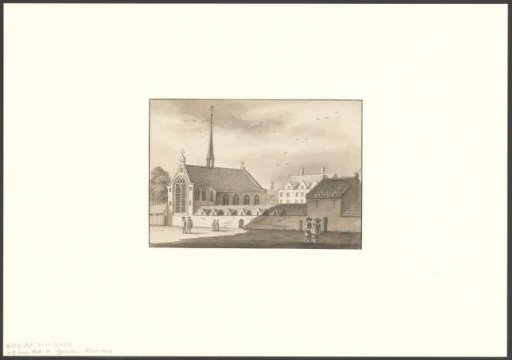 View of the Oudezijds Achterburgwal Looking towards the Convent of Saint Agnes