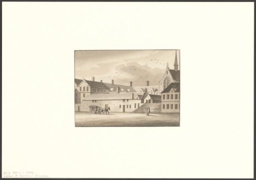 View of the Oudezijds Voorburgwal Looking Towards the Convent of Saint Barbara