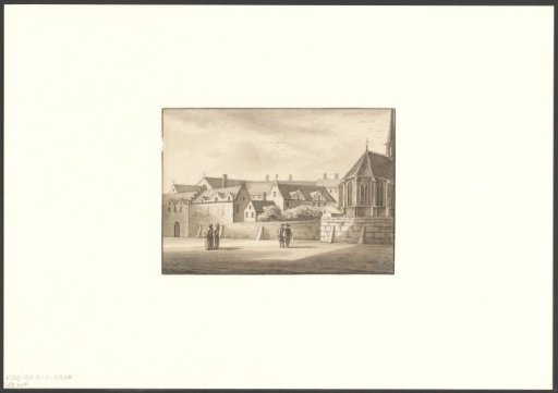 View of the Home for Old Men from the Kloveniersburgwal